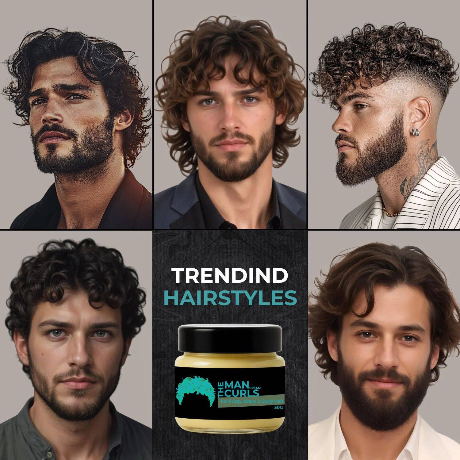 Hegza The Man Curls Cream for Curly Hair - Image 4