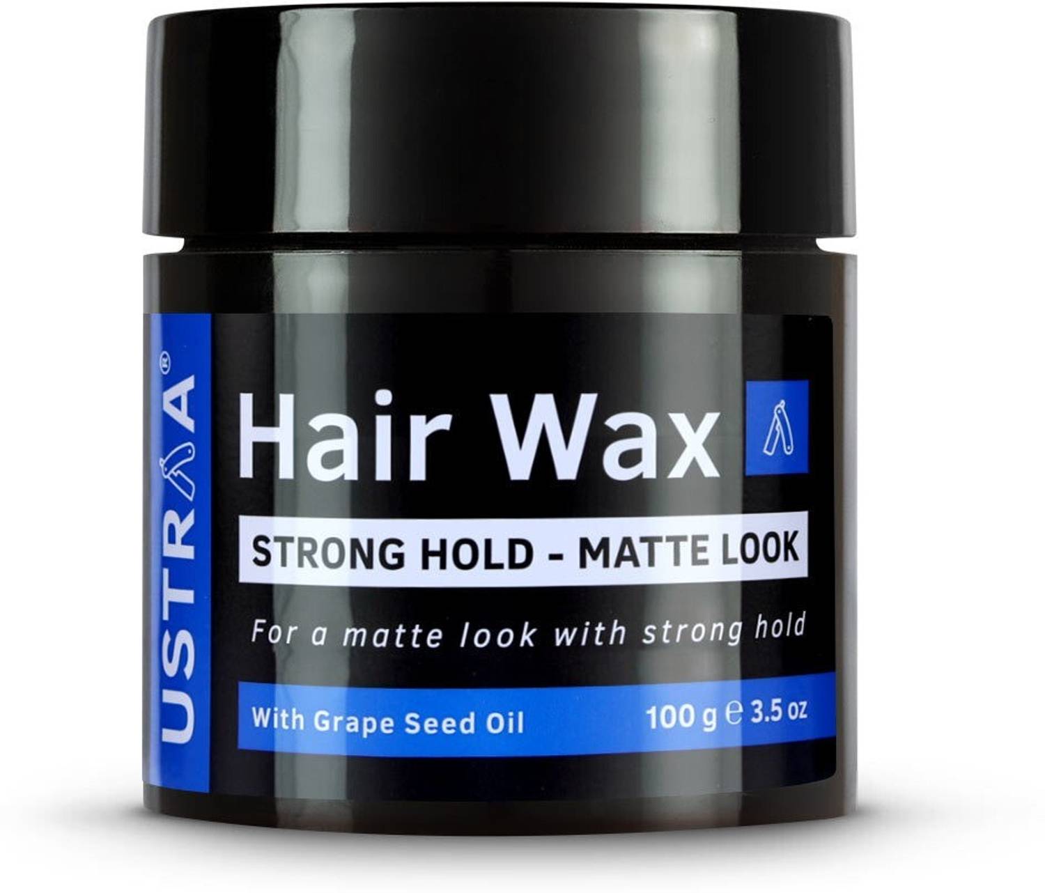 USTRAA Strong Hold Hair Wax Non-sticky & Matte finish, Hair Style