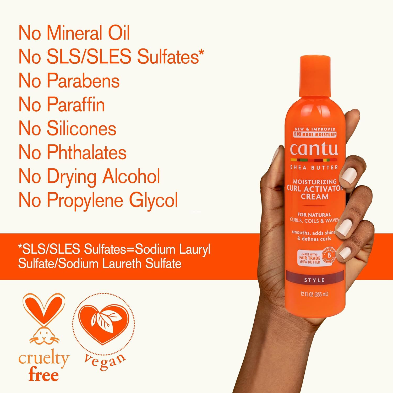Image of Cantu Shea Butter Moisturizing Curl Activator Cream - 355ml