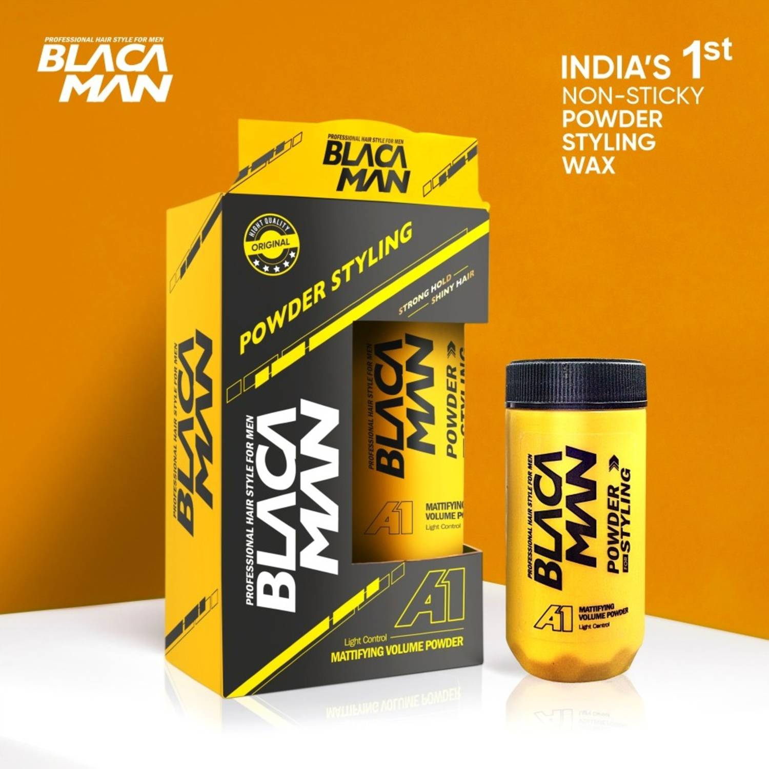 blacaman Man Ultra Hold Hair Powder - Image 3