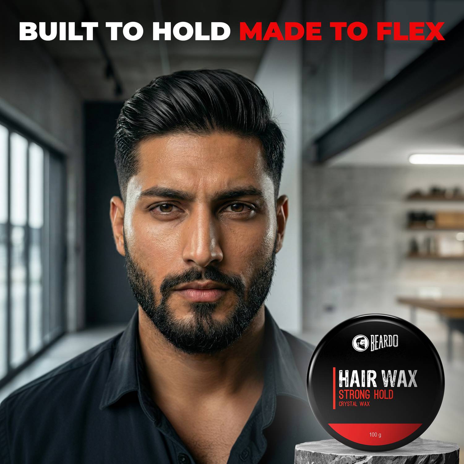 BEARDO Stronghold Hair Wax for Men - Image 2