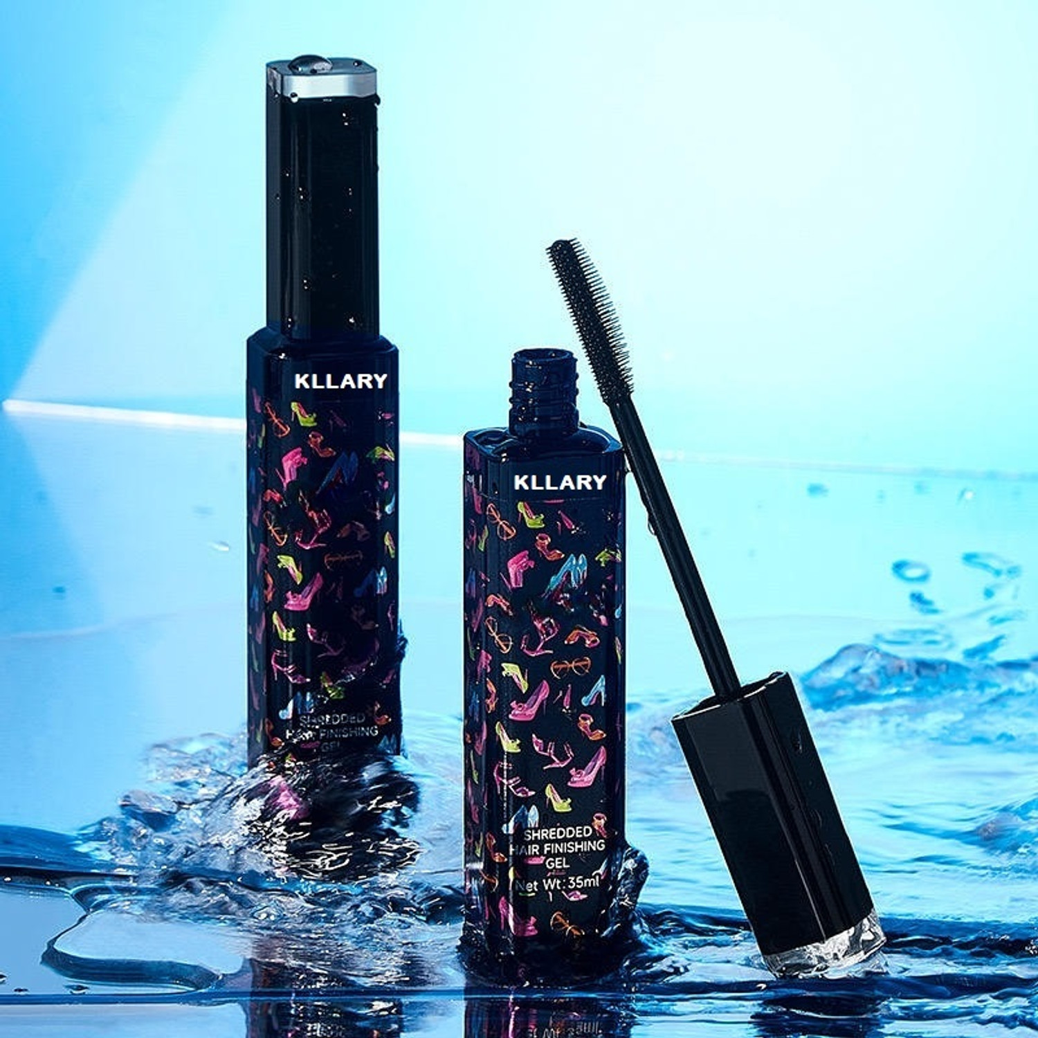Image of KLLARY Hair Finishing Stick - Flyaway Frizz Control For Smooth,Shiny Hair Gel Hair Gel