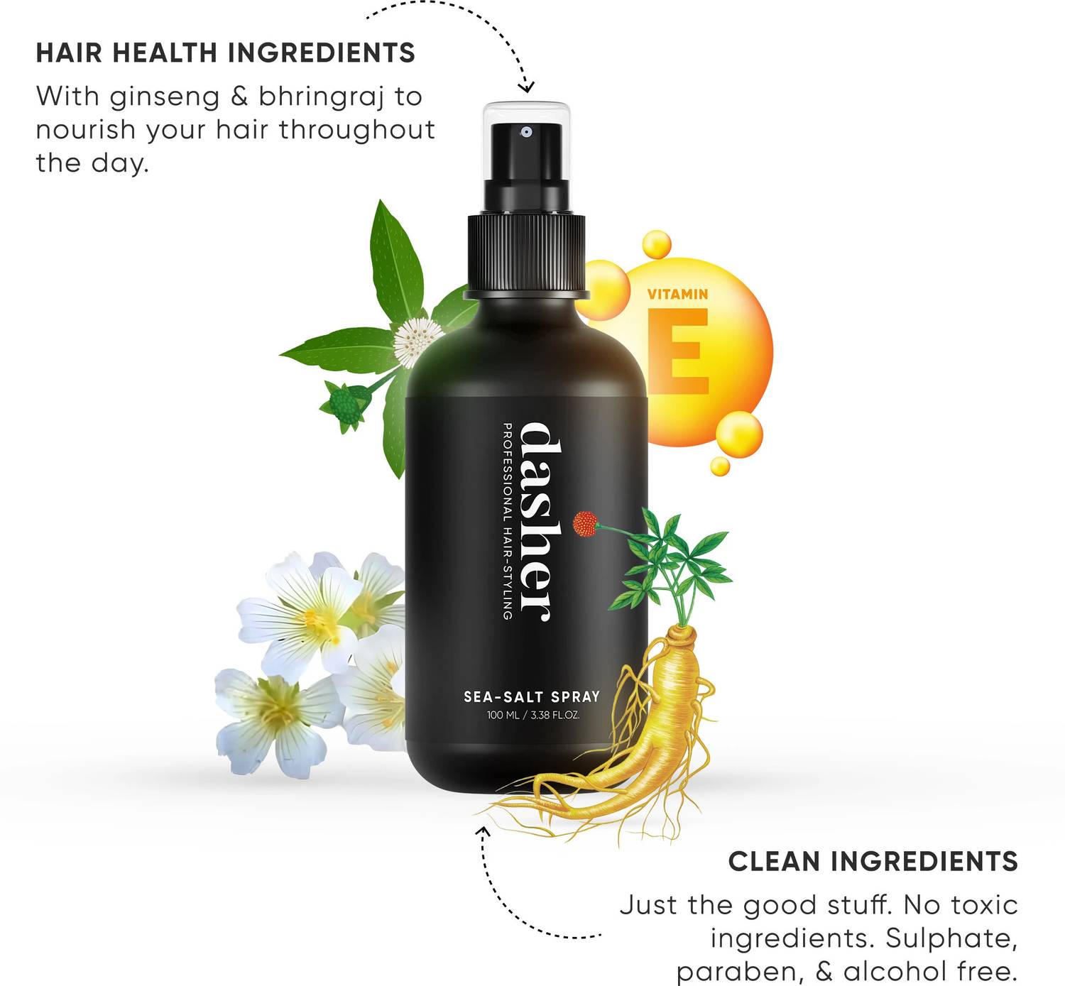 Dasher Sea Salt Spray 100ml - Image 5