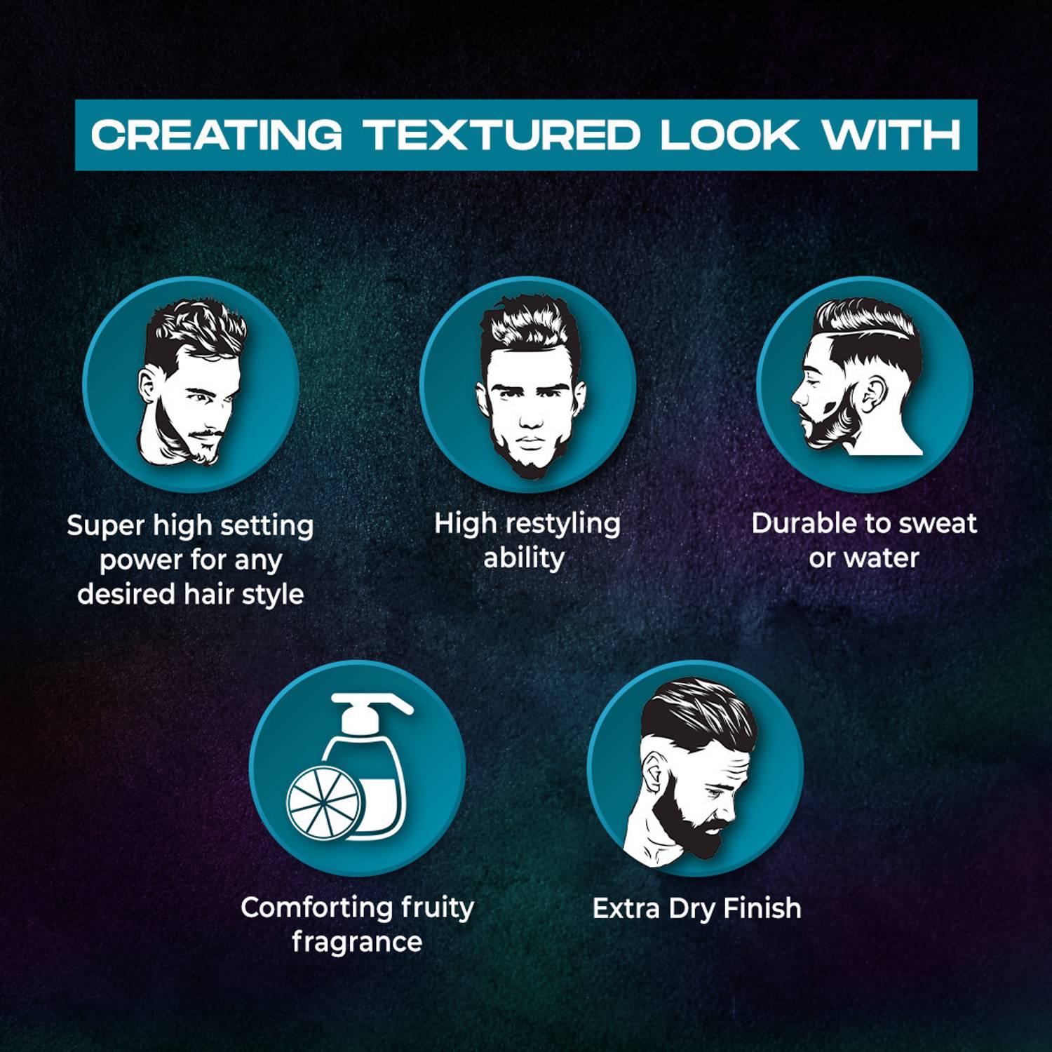 GATSBY Japan Texturizing Clay - Mat Lift Hair Clay - Image 4