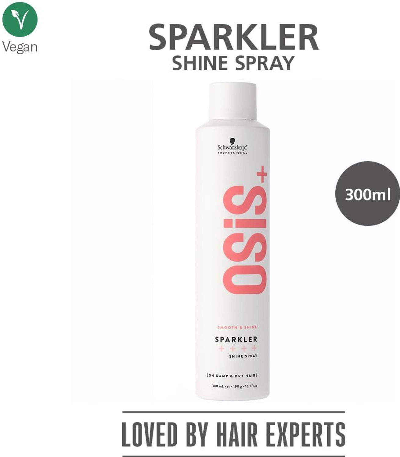 Image of Schwarzkopf Osis Sparkler Shine Spray Hair Styler (300 ml)