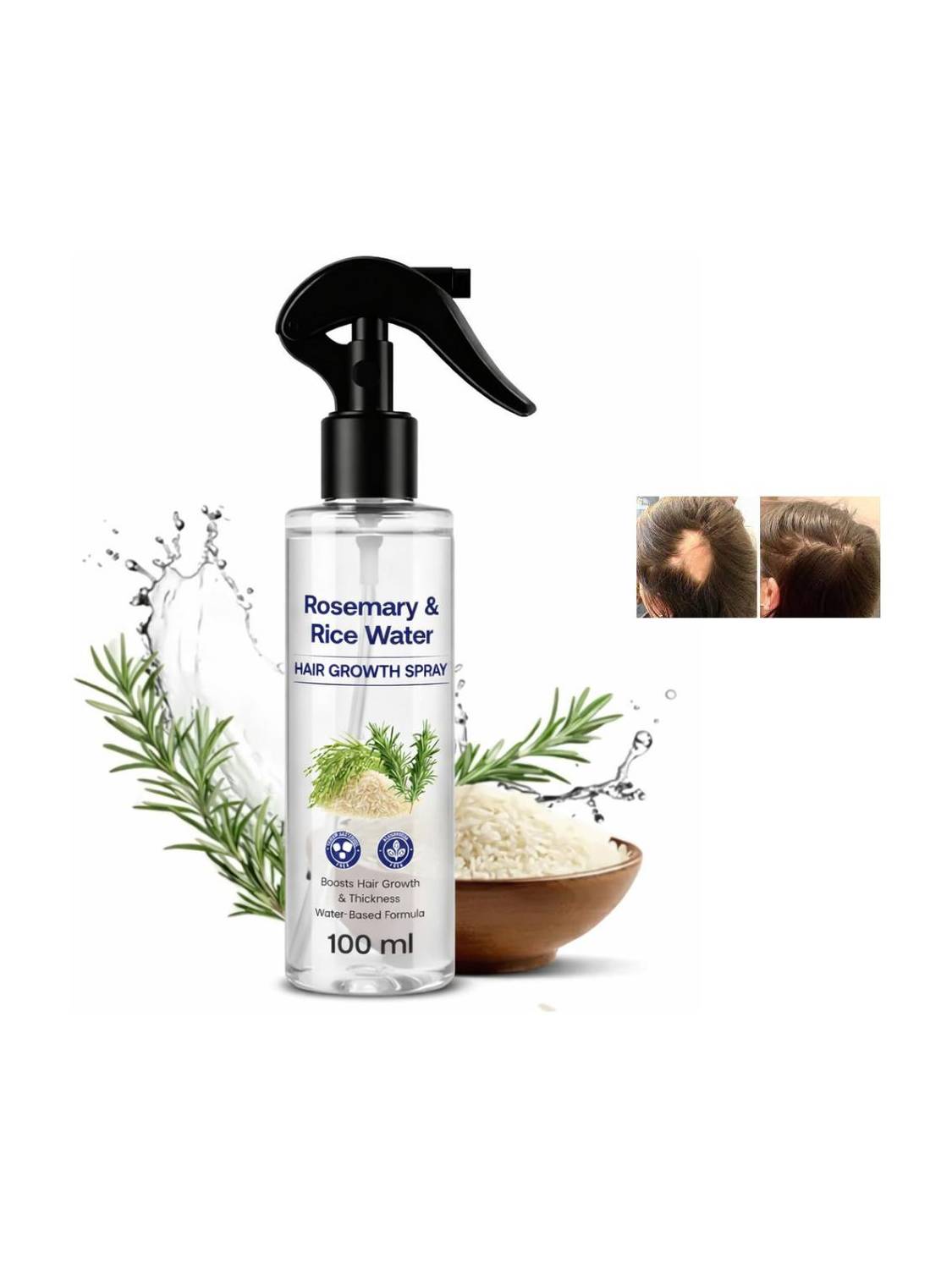 BRALCON The Plant Fix Rosemary Hair Growth Advanced Hair Spray for Healthy Scalp Hair Spray