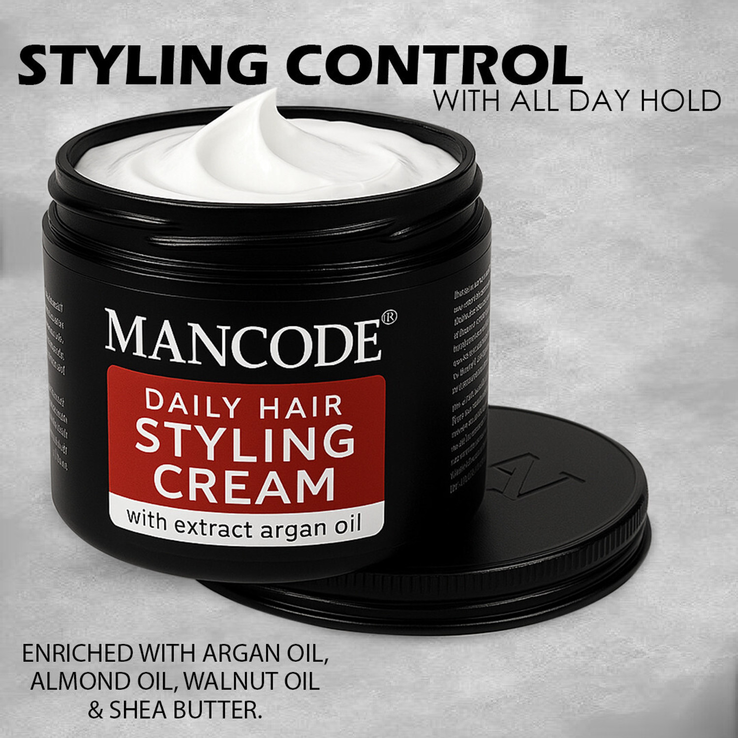 Image of MANCODE Daily Styling for men, Enriched with Argan Oil, Hair Cream