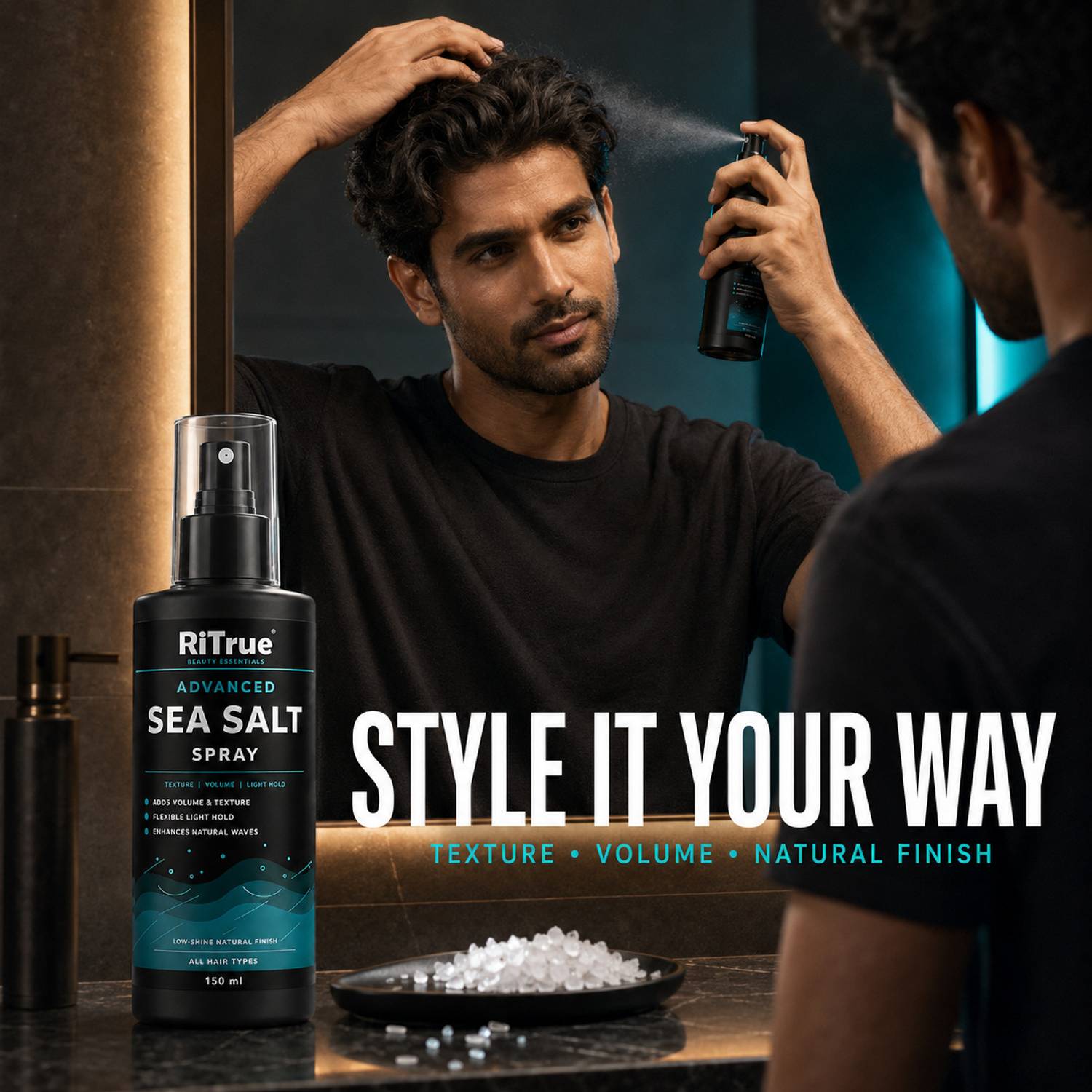 RiTrue Sea Salt Spray 150ml - Image 2