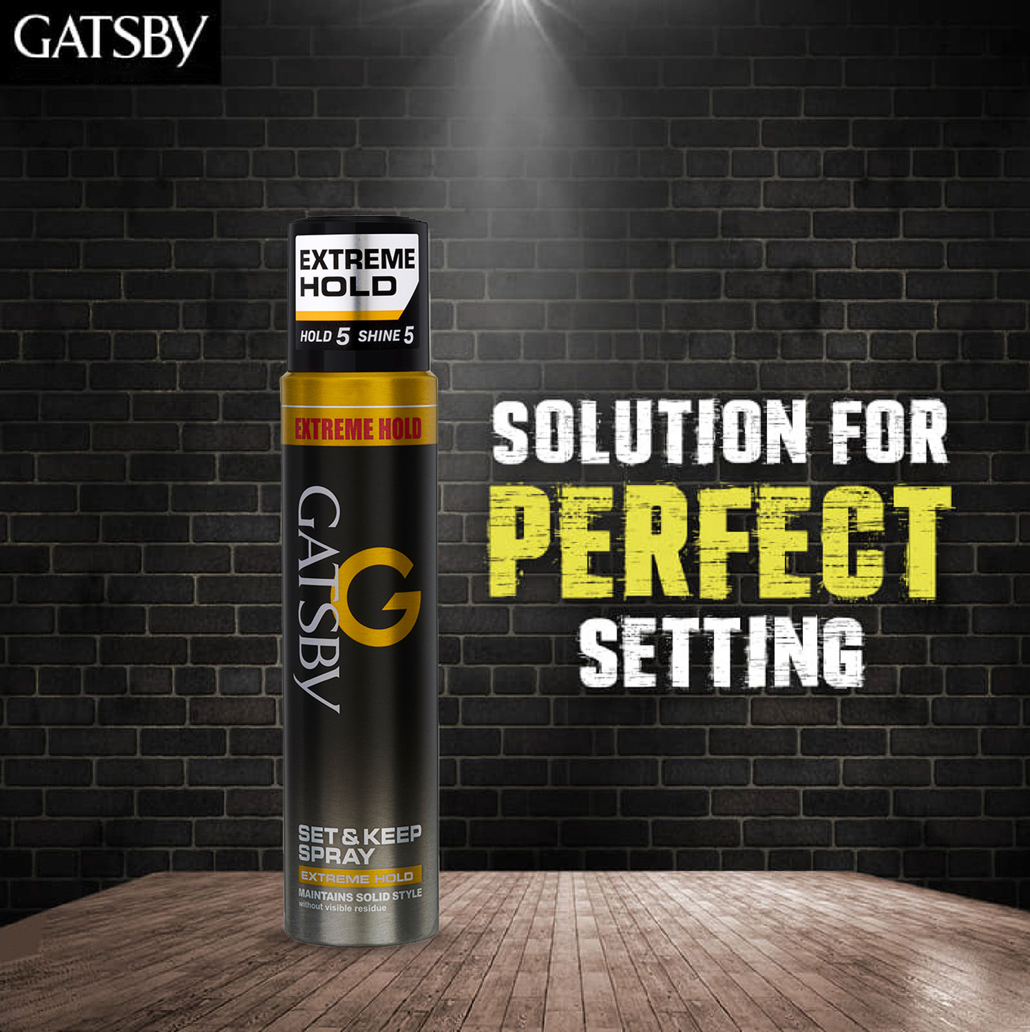 Image of GATSBY Japan Set & Keep Spray - Extreme Hold Hair Spray