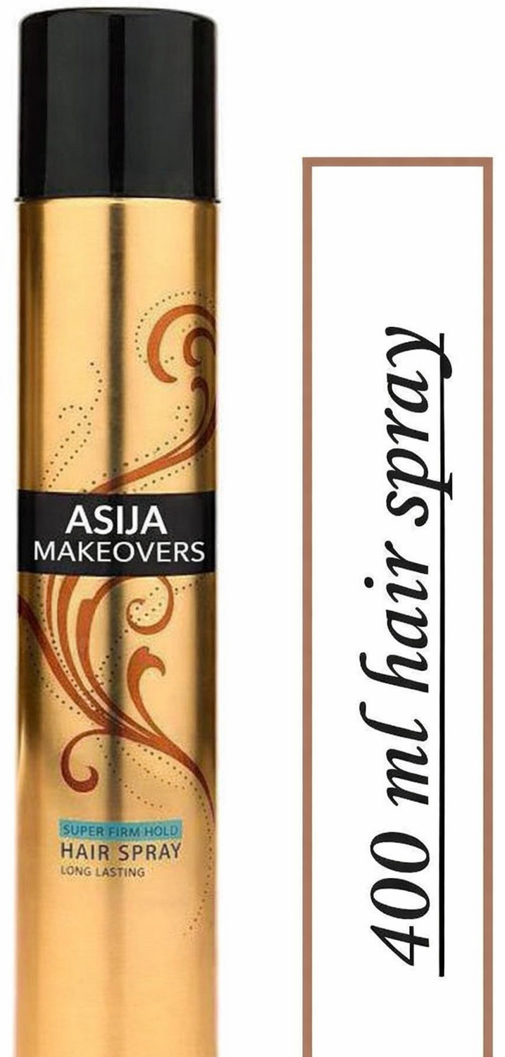 Image of asija makeovers Best quality Gold System Professional Hair Spray - Super Firm Hold setting Spray Hair Spray