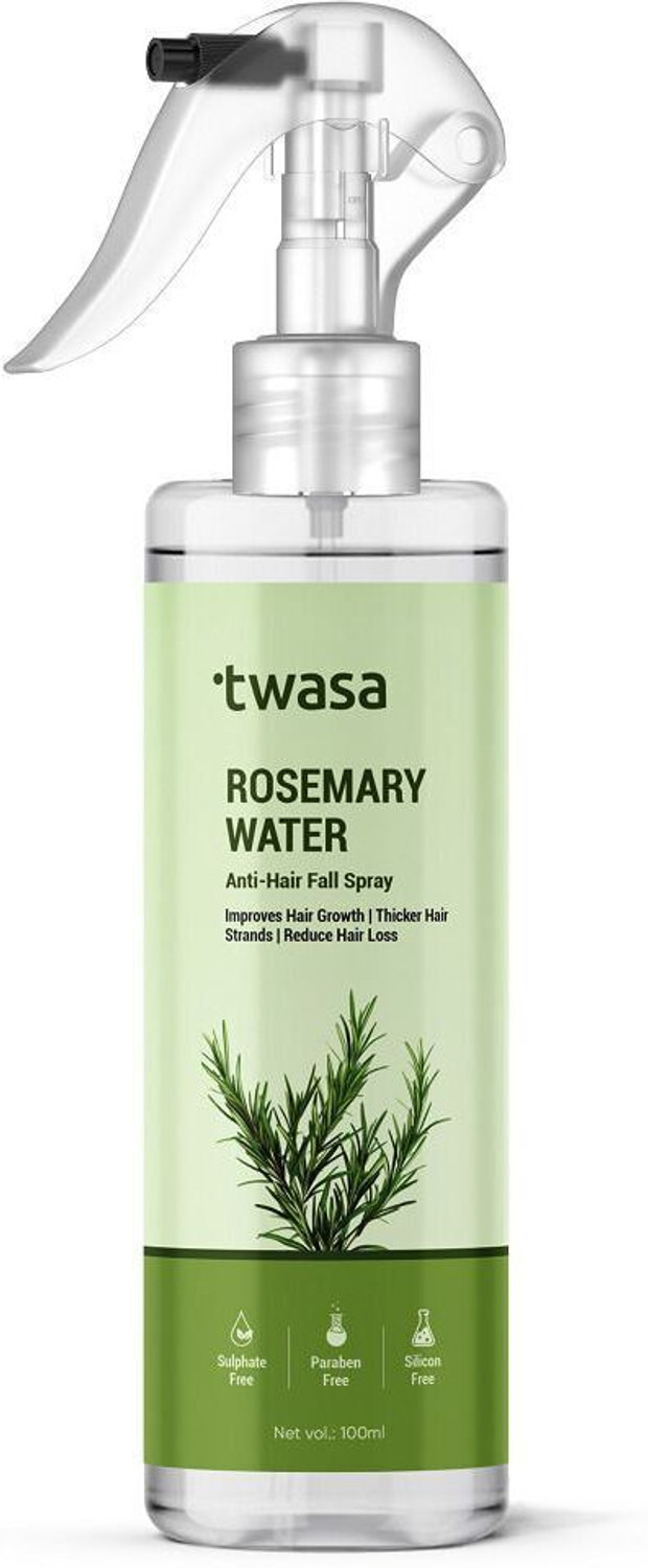 Image of Twasa Rosemary Water Spray For Hair Growth & Thickness| Controls Hairfall & Adds Shine Hair Spray