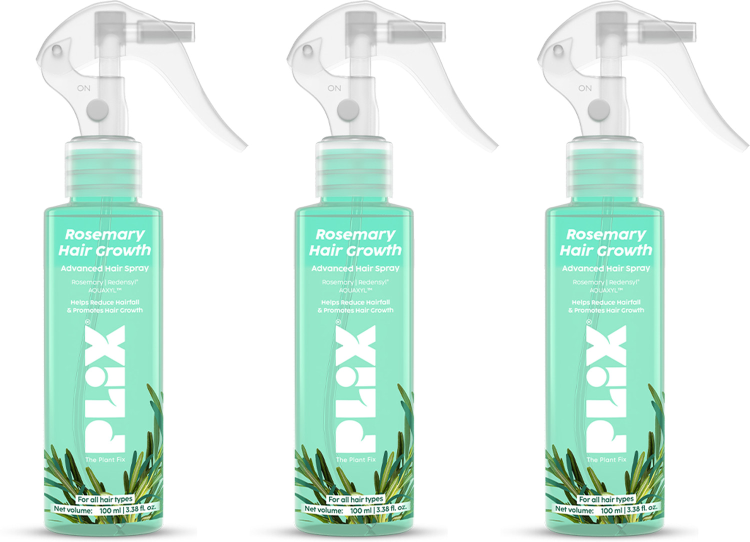 Image of The Plant Fix Plix Rosemary Hair Growth Advanced Hair Spray for fuller, thicker hair Hair Styler Hair Spray