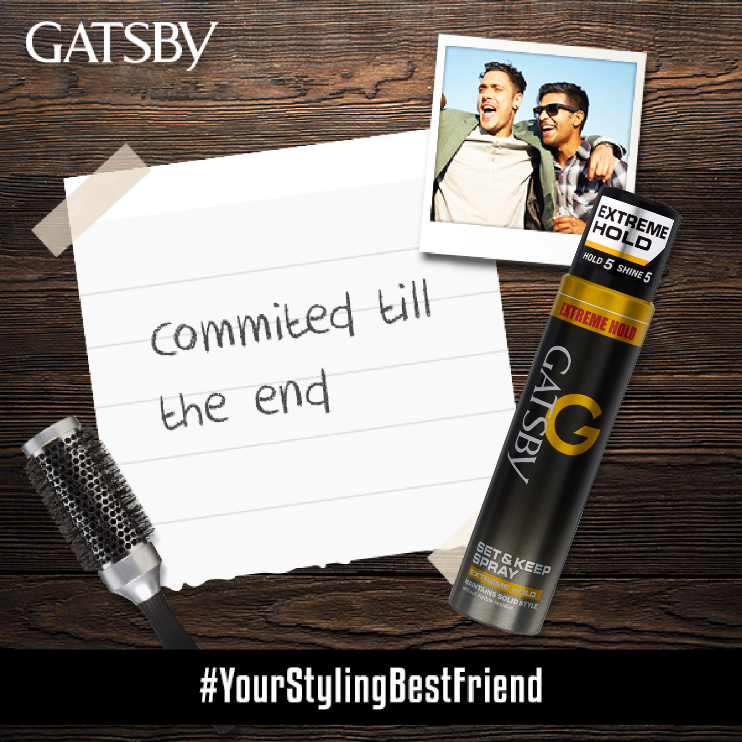 Image of GATSBY Japan Set & Keep Spray - Extreme Hold Hair Spray