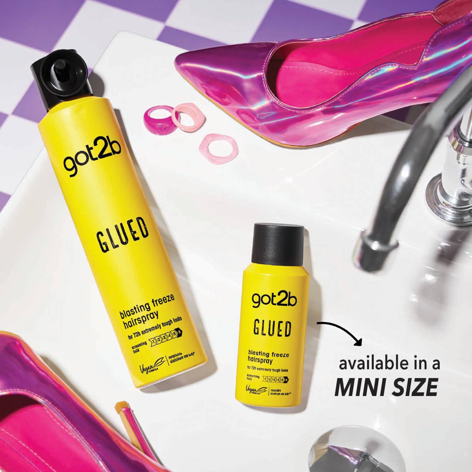 Got2b Glued Blasting Freeze Hairspray, 100ml - Image 4