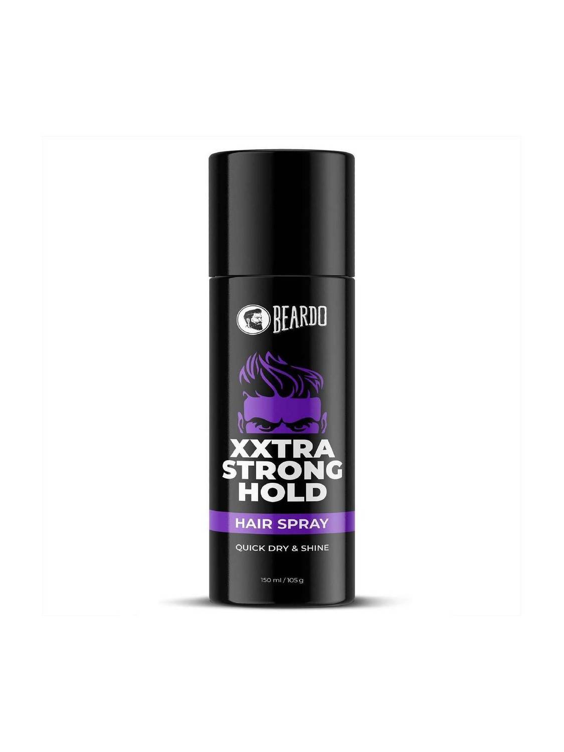 BEARDO XXTRA STRONG HOLD Hair Spray For Men | Lightweight & Non-Sticky Hair Styling Hair Spray
