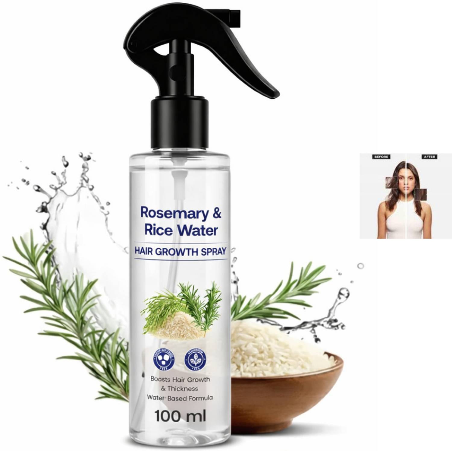 BRALCON The Plant Fix Rosemary Hair Growth Advanced Hair Spray Rosemary Formula Hair Spray
