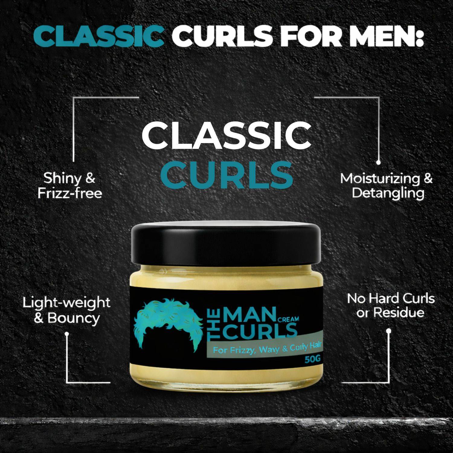 Hegza The Man Curls Cream for Curly Hair - Image 3