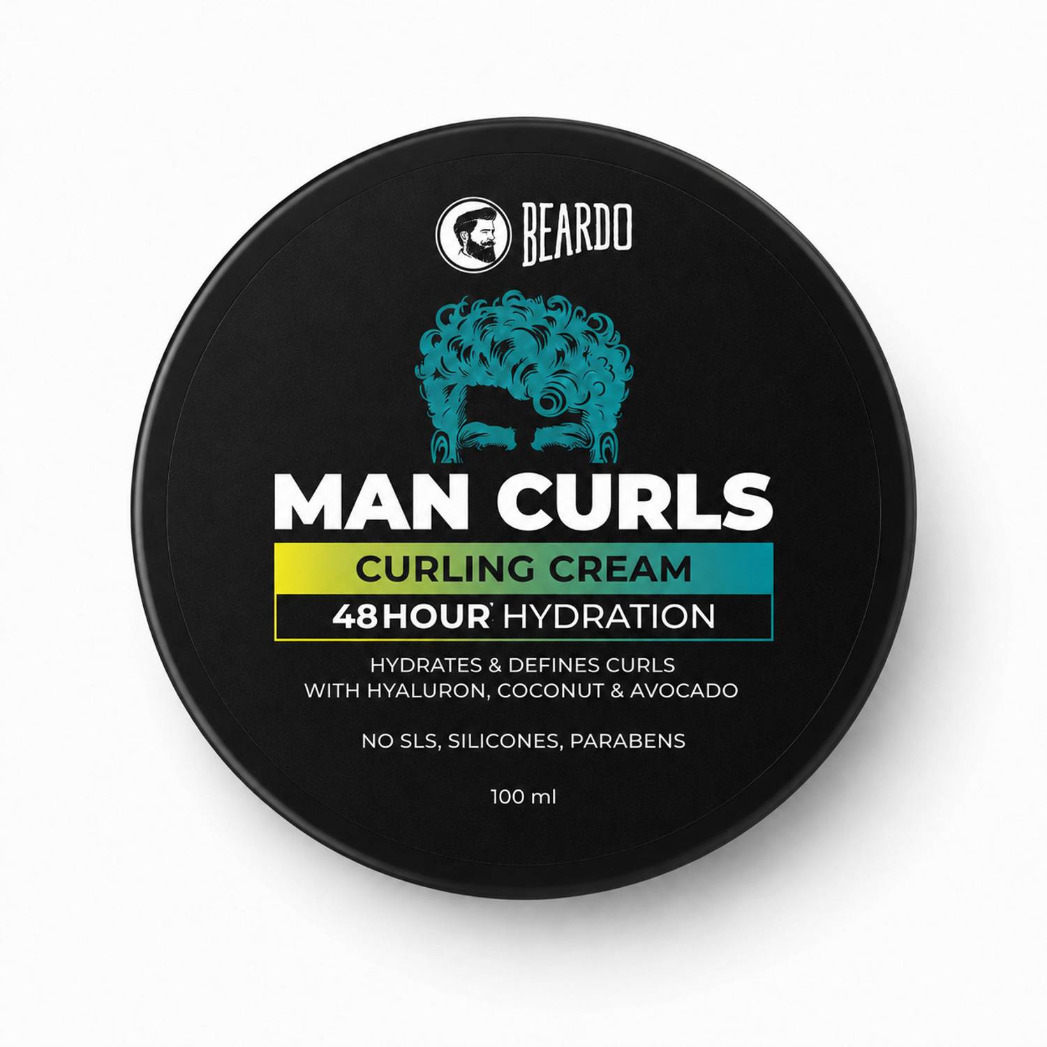 BEARDO Man Curls Curling Cream 48 Hours Hydration - Image 1