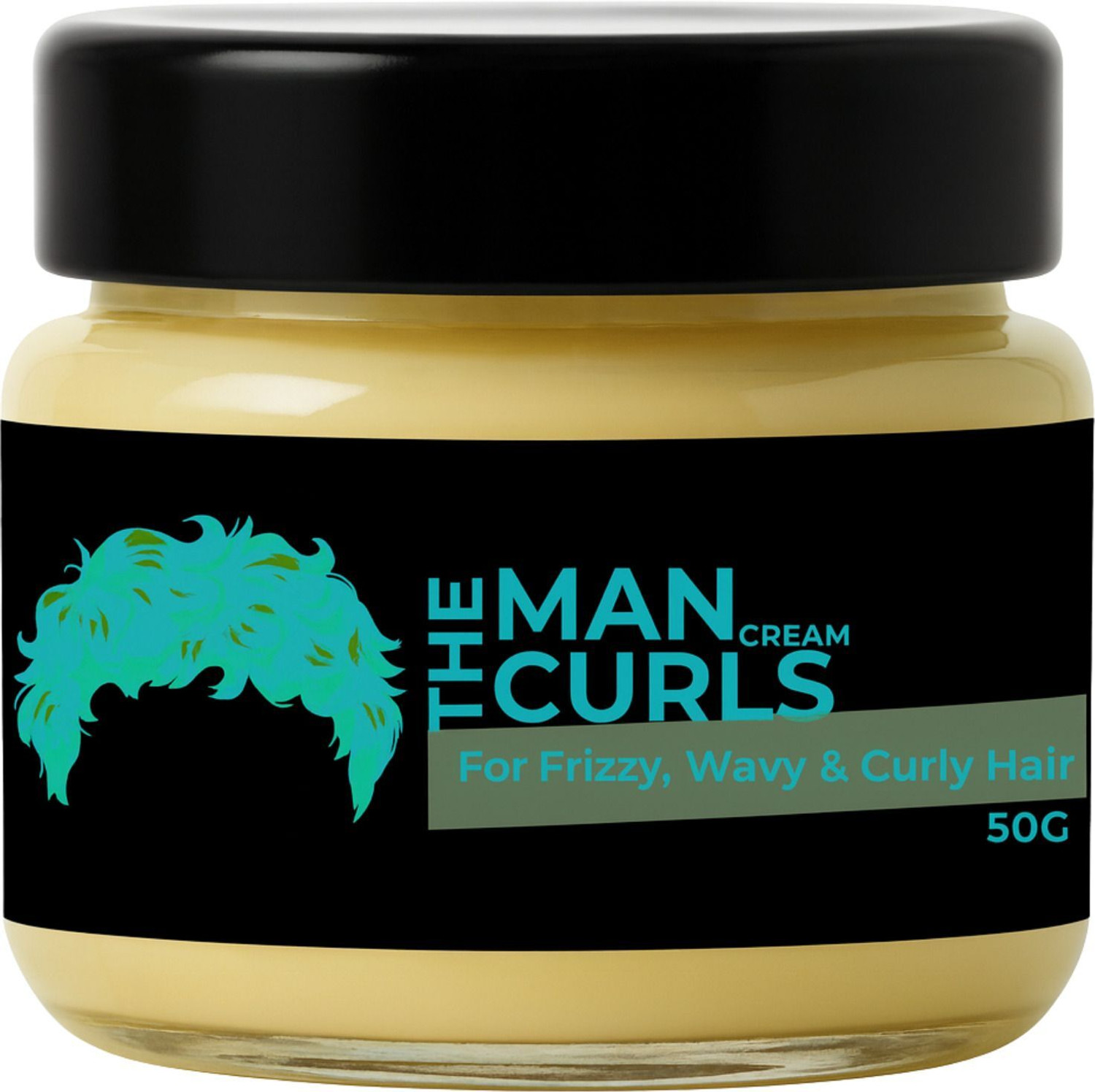 Image of Hegza The Man Curls Cream for Frizzy, Wavy & Curly Hair - Styling Curl Cream For Hair Hair Cream