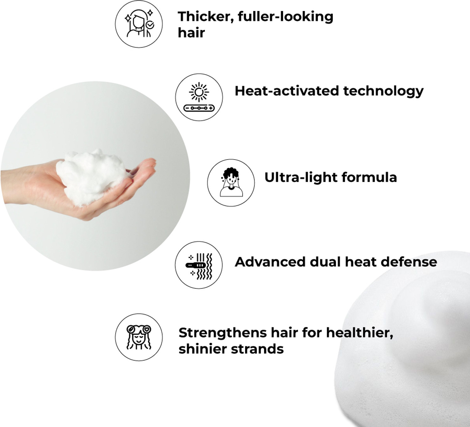 Image of Epitight Thicc Hair | Thicker and Fuller Hair | Carb-based Formula | 200ml Hair Mousse