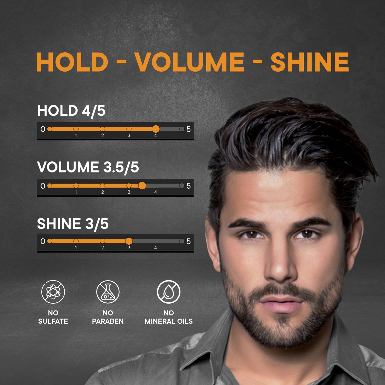 Men Deserve Hair Styling Cream (Strong Hold + Nourishment) - Image 2