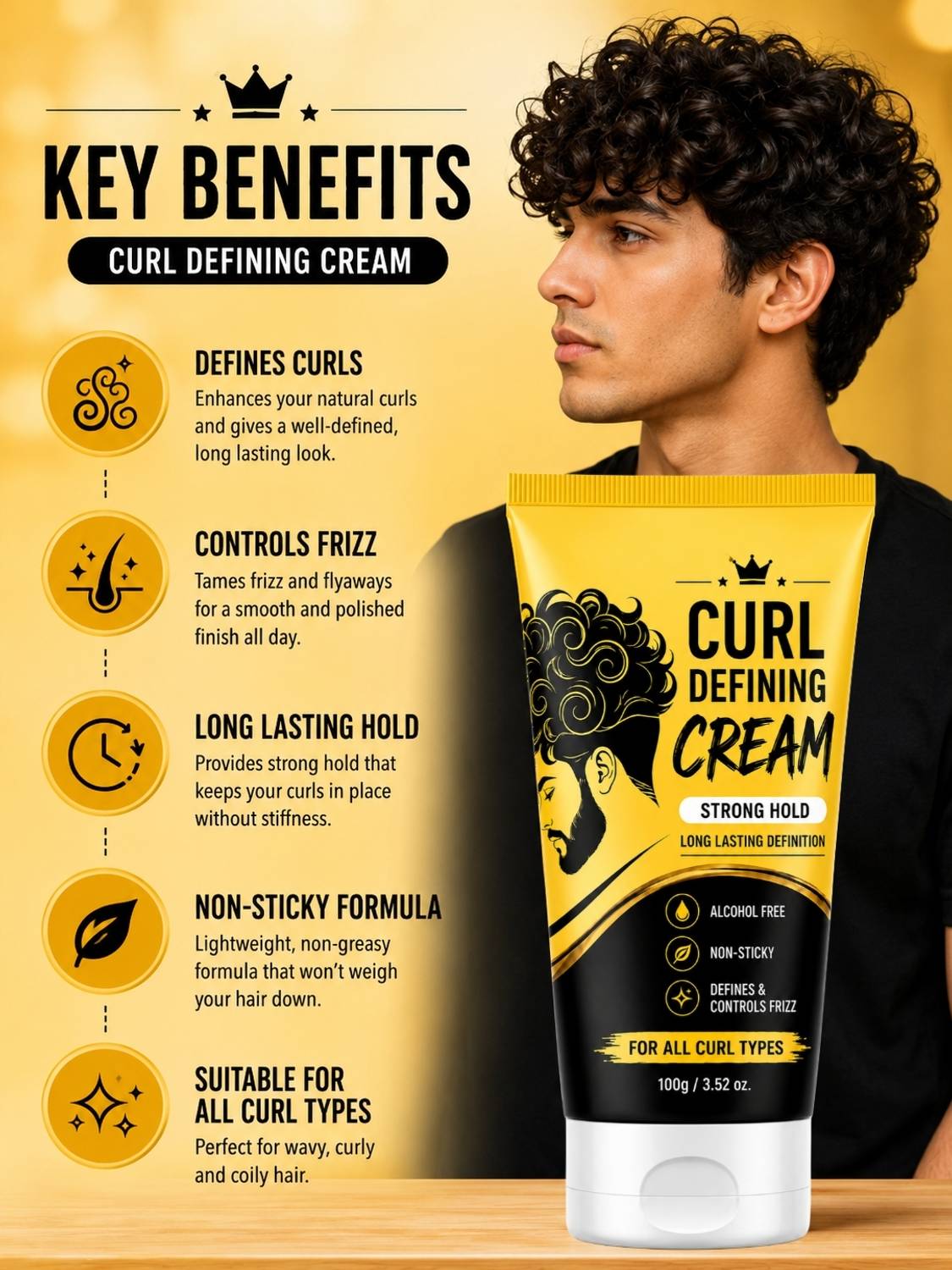 FLIXY Curl Defining Cream White - Image 4
