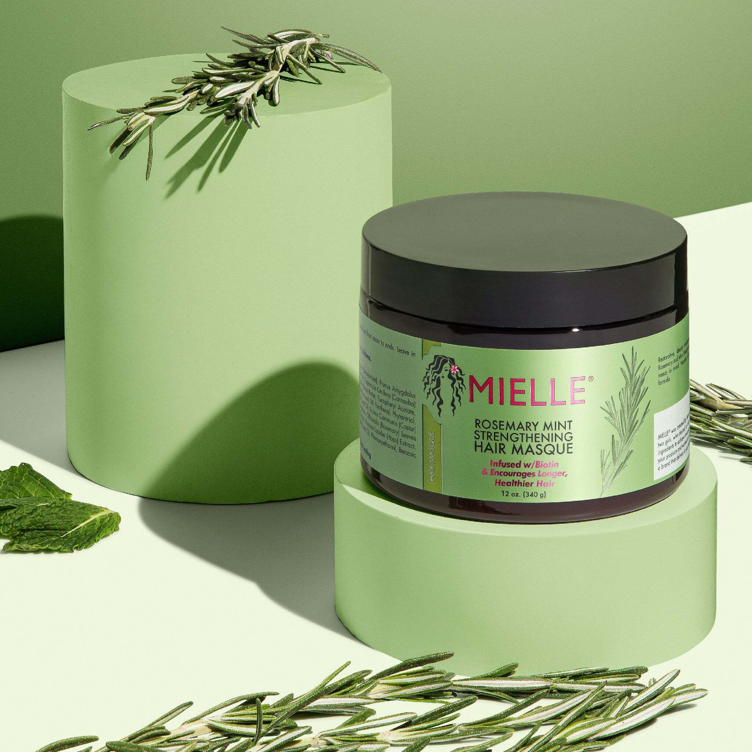 Image of Mielle Rosemary Mint Strengthening Hair Masque
