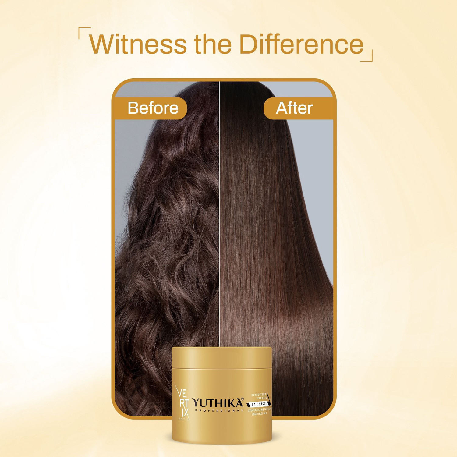 Image of Yuthika Professional Vertix Hair Mask, Deep Nourishment & Repair Chemically Treated Hair