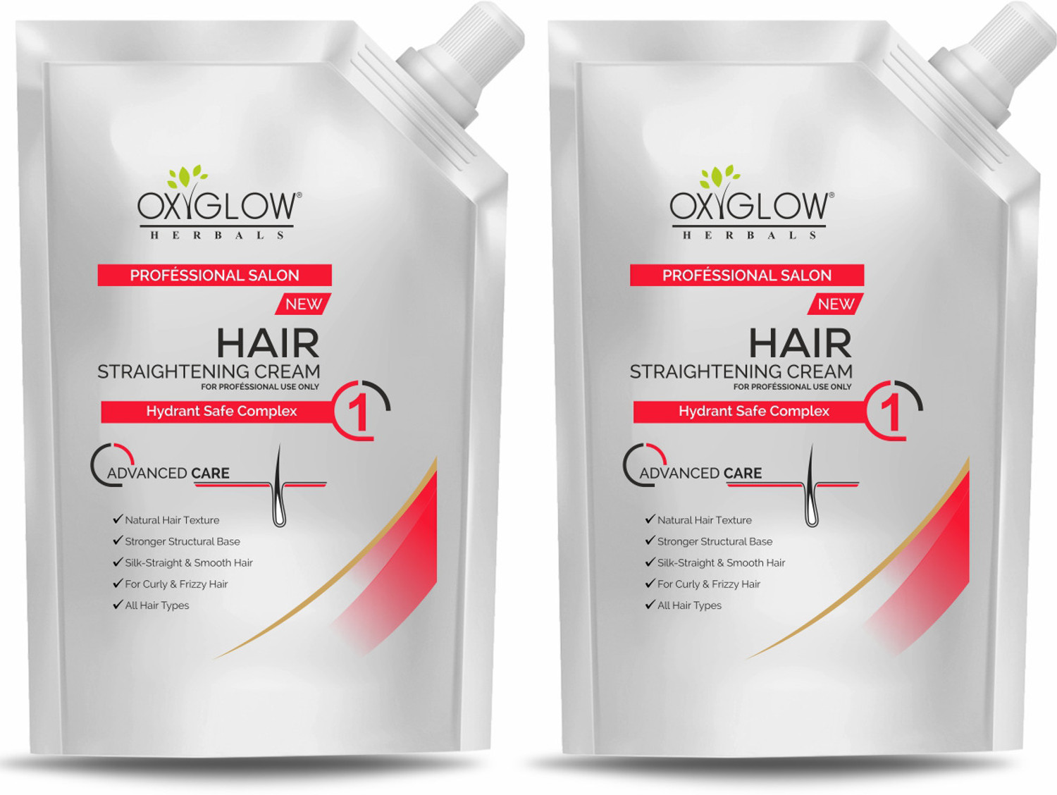 Image of OXYGLOW Hair Straightner Cream