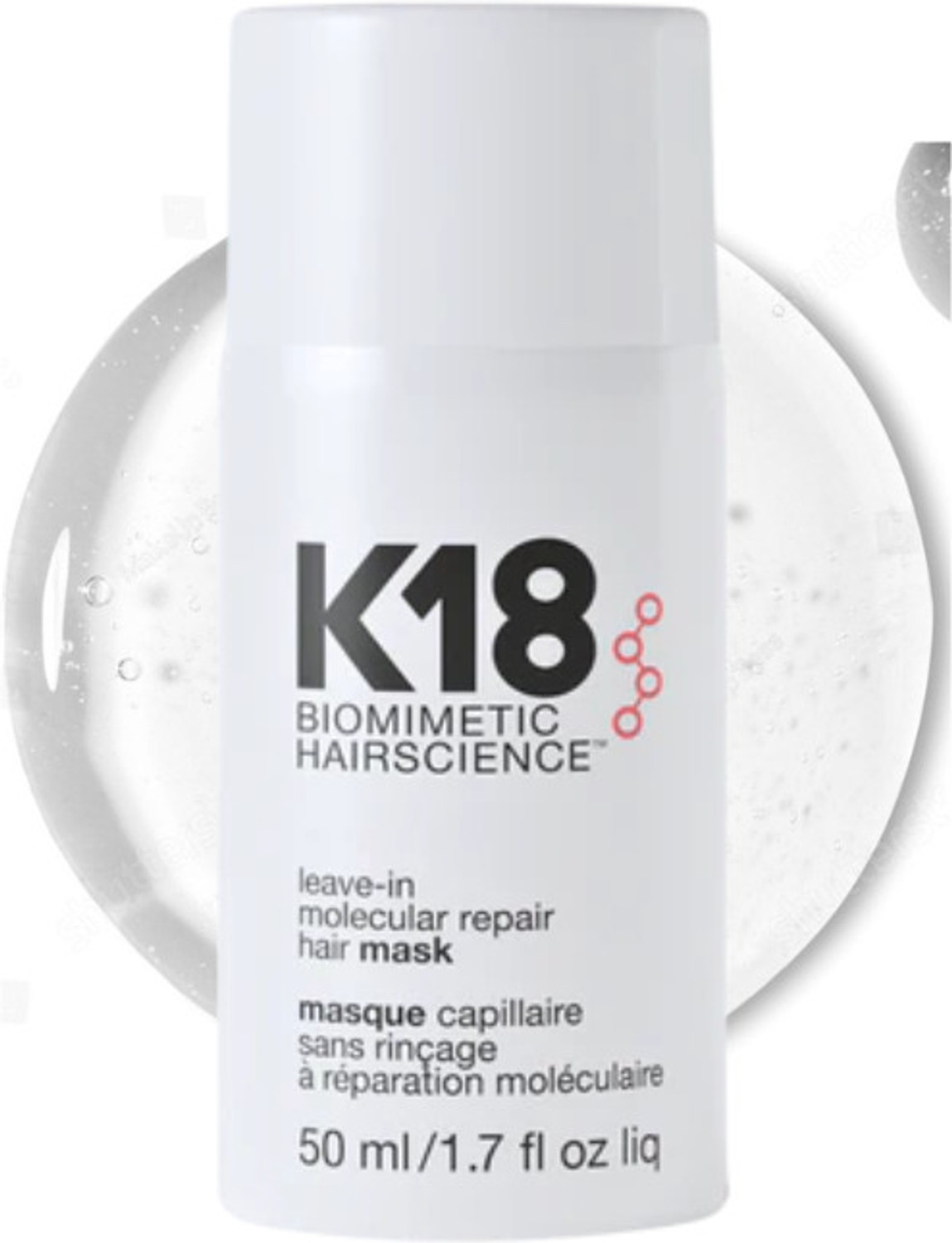Image of K18 Leave-In Hair Mask | Molecular Repair for Damaged Hair | Strengthens & Softens