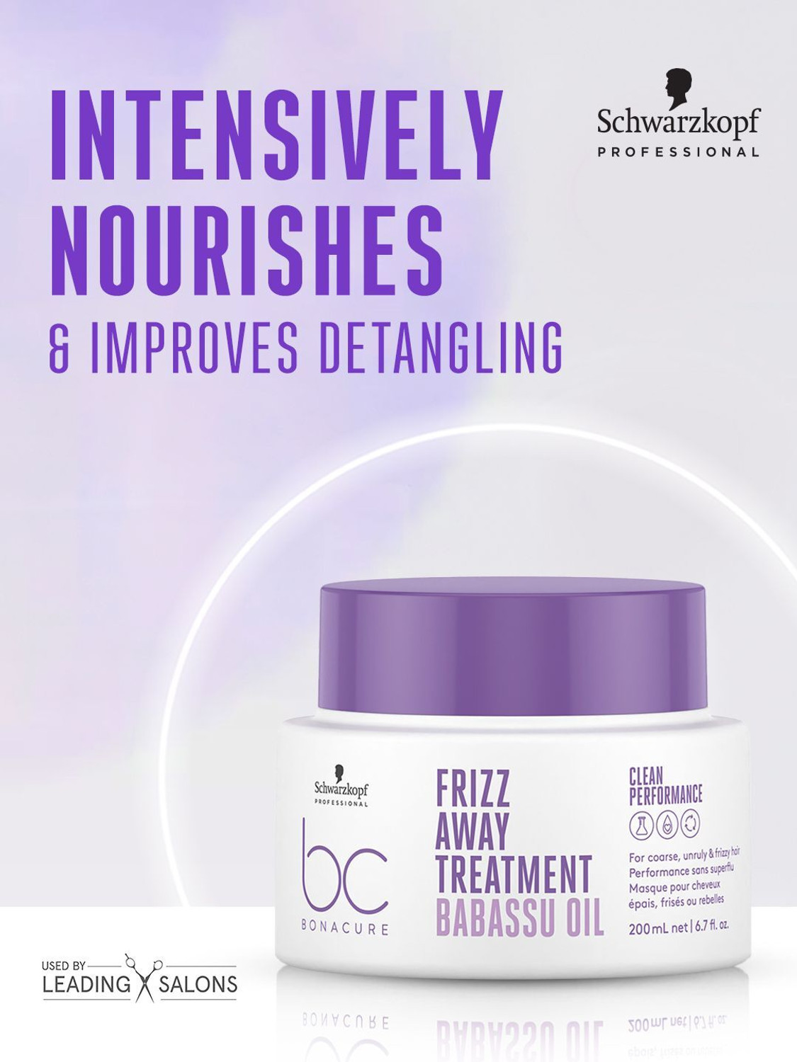 Image of Schwarzkopf Bonacure Frizz Away Treatment(200ml)