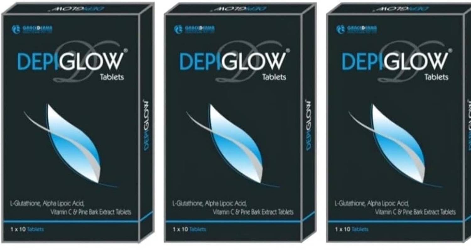 Depiglow Whitening Tab pack of 3*10 tablet