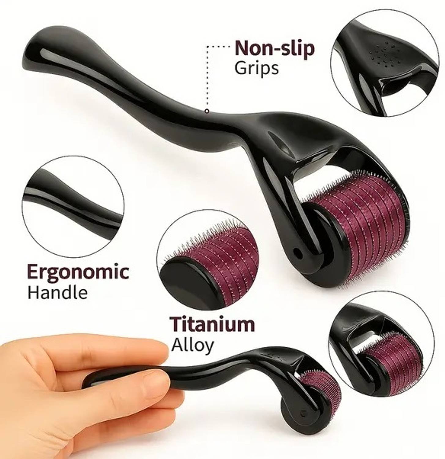 Tactile Derma Roller 0.5mm - Image 2