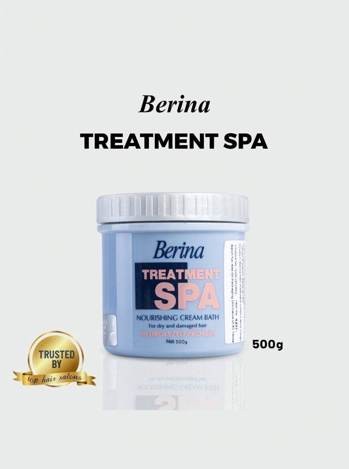 Berina Hair Treatment Spa for Deep Conditioning, Hair Repair & Smooth Hair