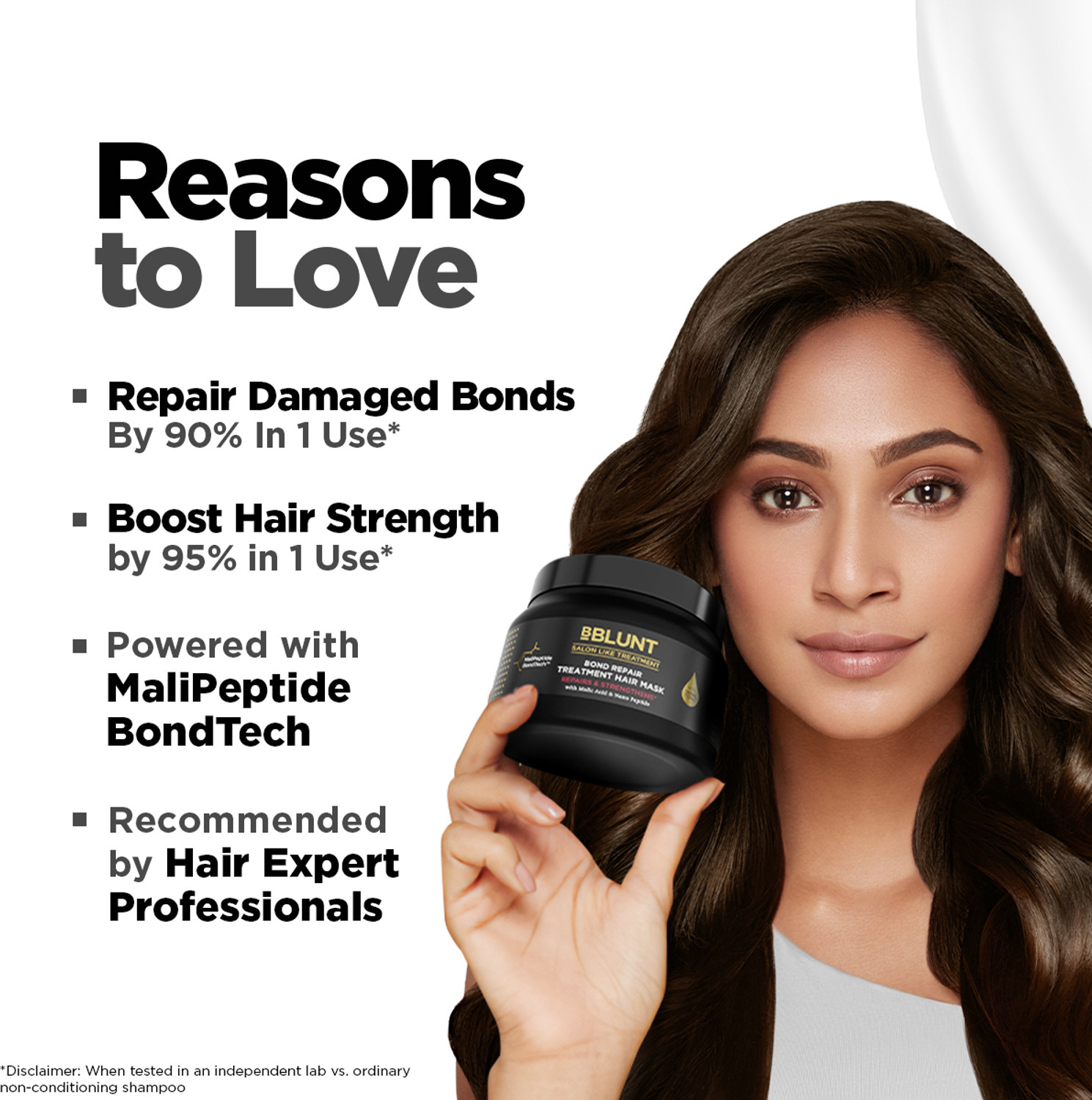 Image of BBlunt Bond Repair Treatment Hair Mask - Repairs Damaged Bonds by 90% in 1 Use