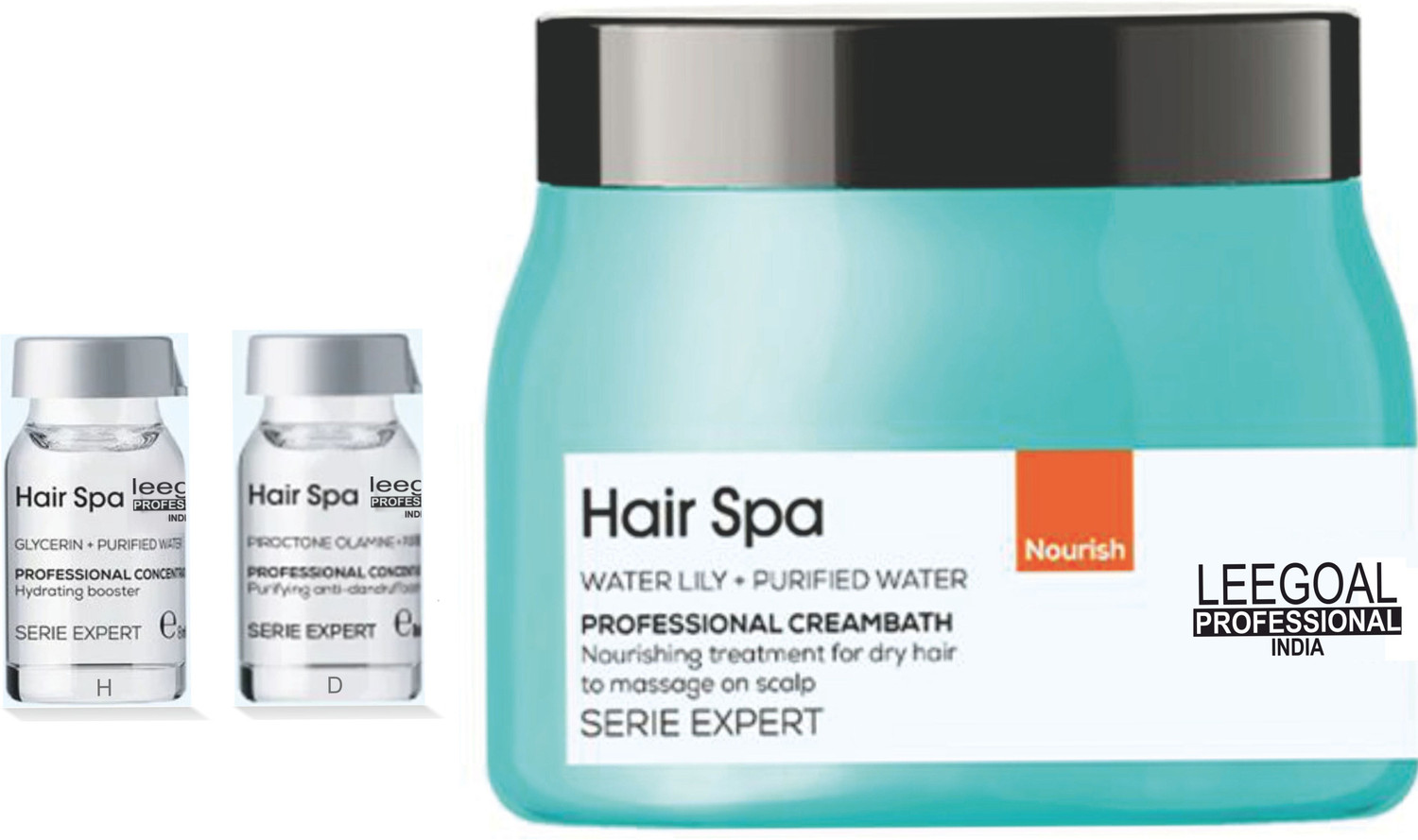 Image of SHUANG YOU Nourishing Hair Spa With 2 Bottle Ampoules Set For Hair Treatment
