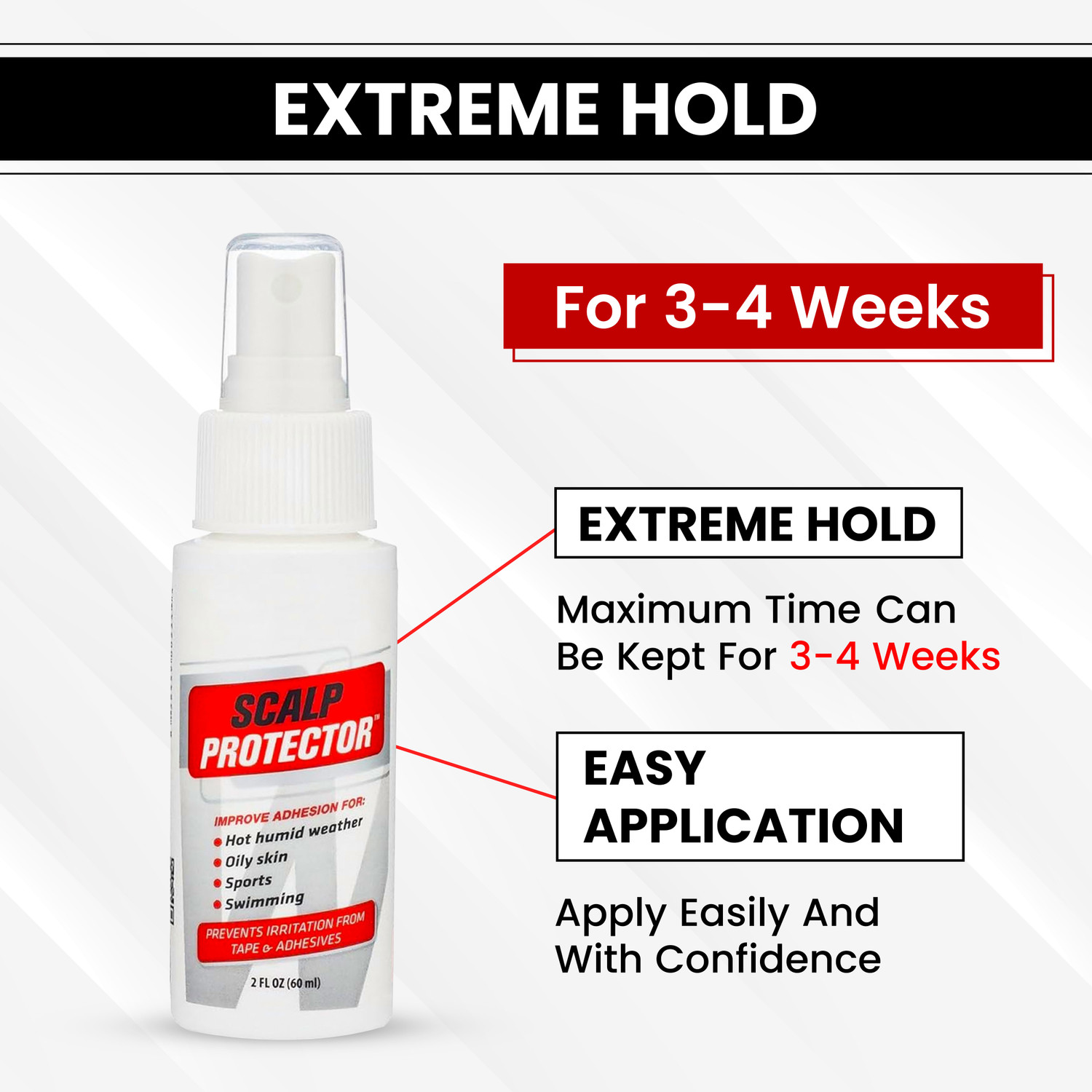 Image of Scalp Protector Spray for Hair Patch & Wigs| Prevents Irritation from Adhesives-60ml