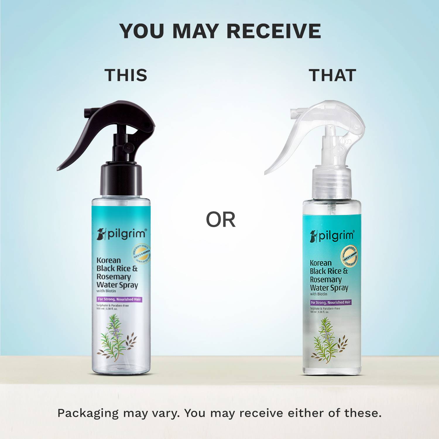 Pilgrim Rosemary Water Spray with Biotin - Image 2