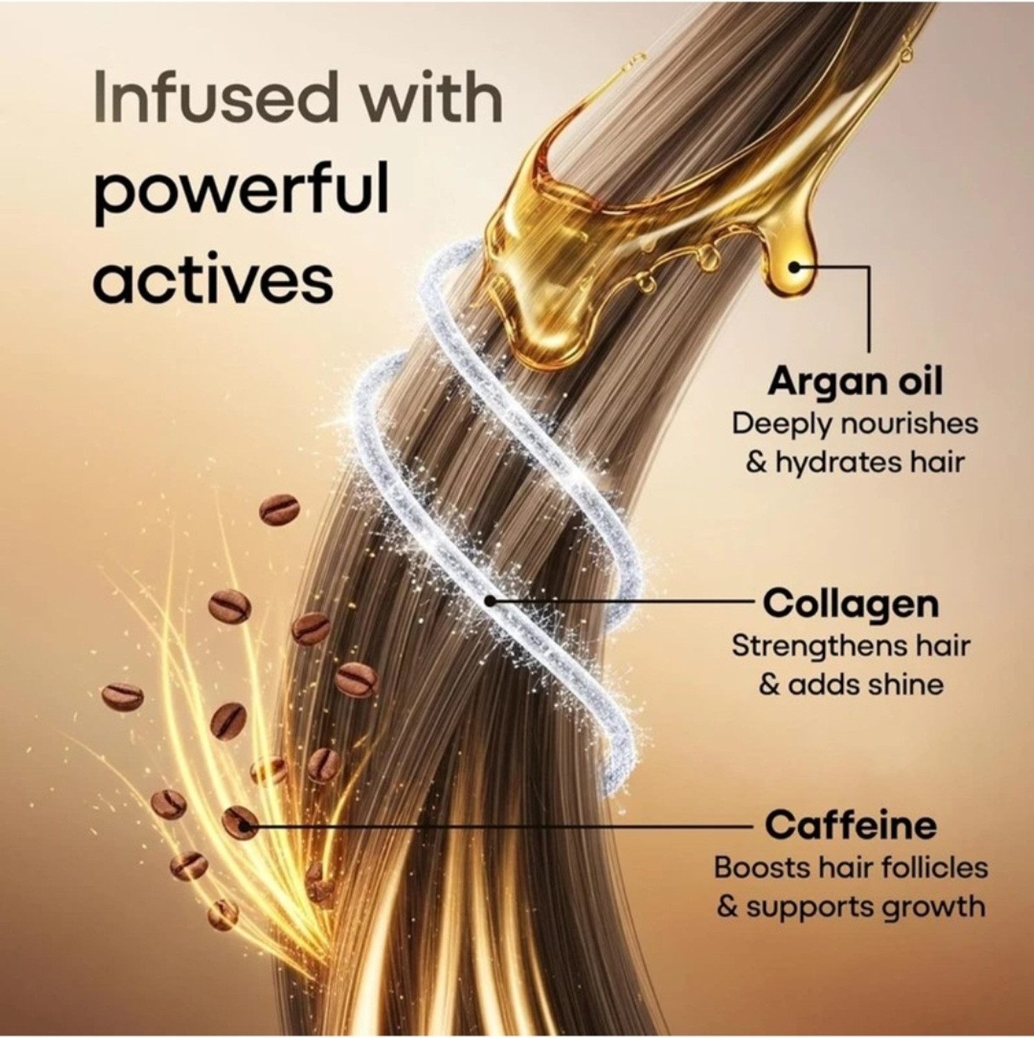 Image of trichospire TRICHOSPIRES Deep Conditioning Hair Mask with Keratin, Argan Oil & Vitamin E