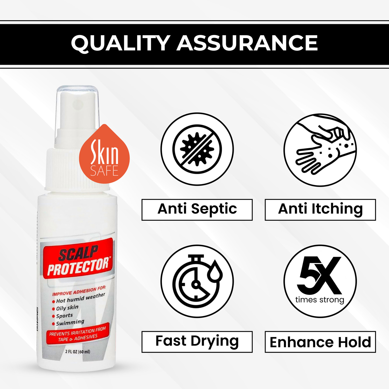 Image of Scalp Protector Spray for Hair Patch & Wigs| Prevents Irritation from Adhesives-60ml