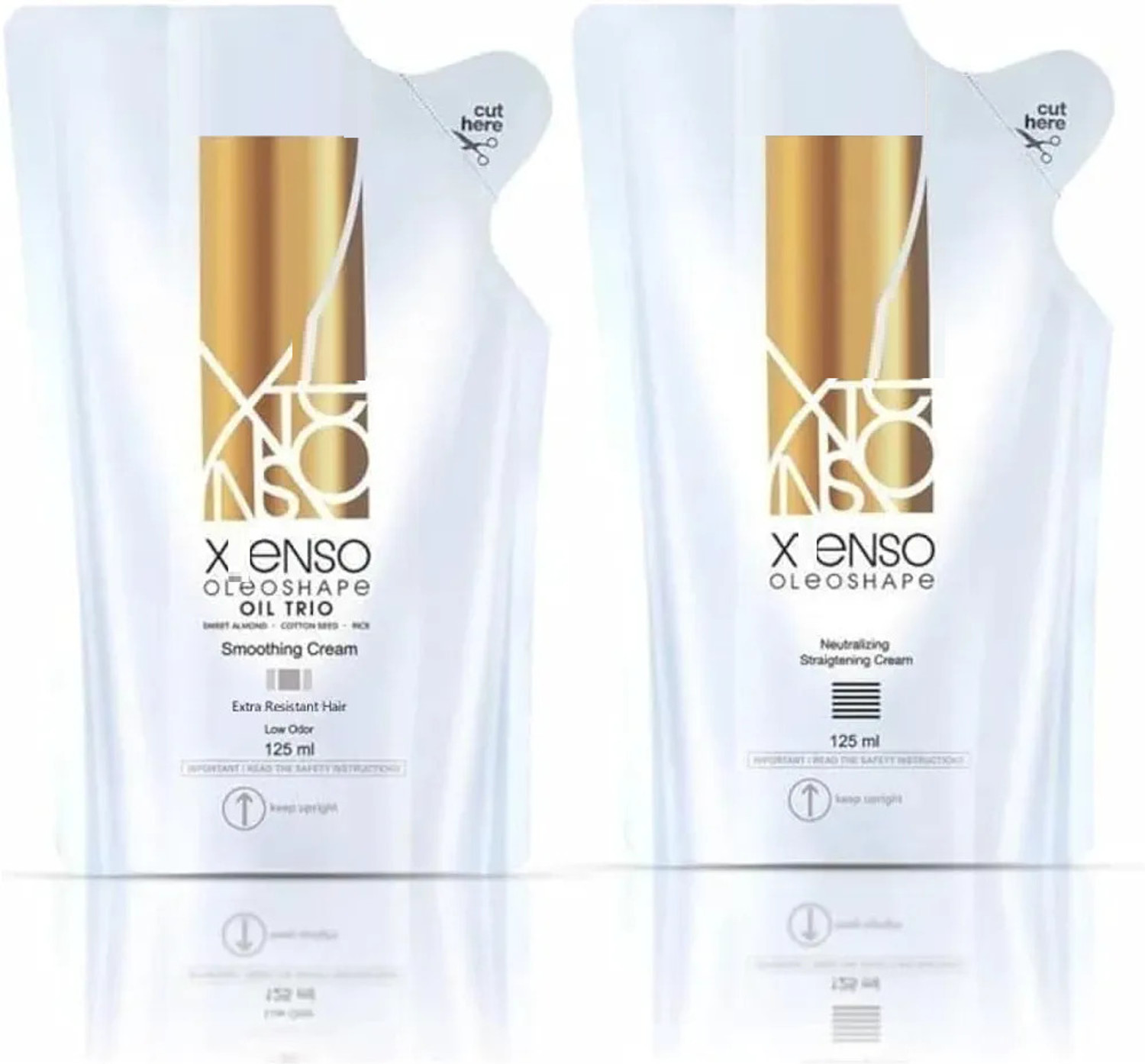 Image of L'Oreal Professionnel X-TENSO Oleshape Smoothing Resistant Hair Straightener+Neutralizing Cream