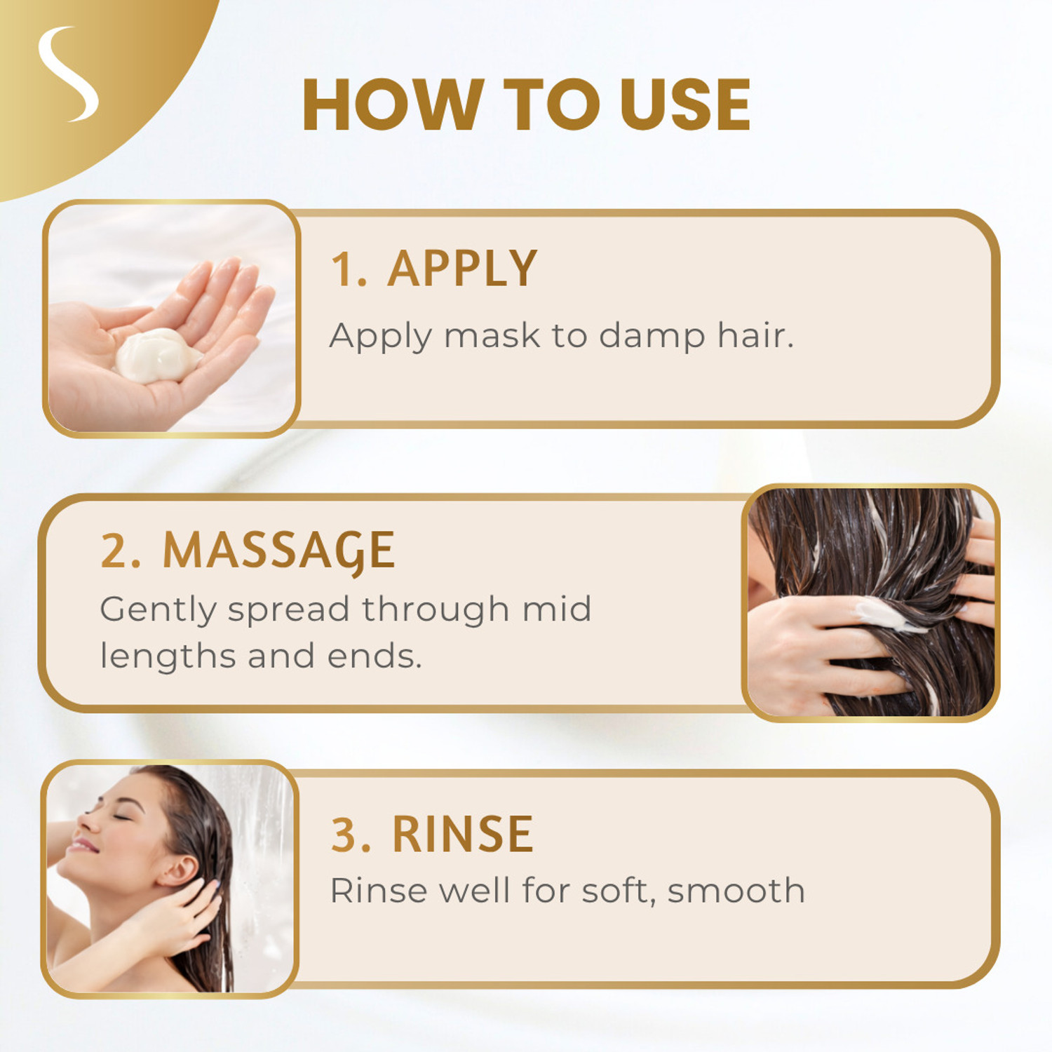 Image of smartdrops Keratin Hair Treatment Mask For Dry & Damaged Hair | Hair Mask |