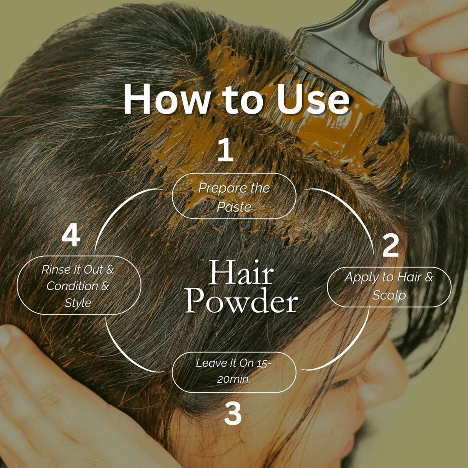 Image of Utkrisht Indigo Leaf Powder for Black hair | Natural hair color, Chemical free