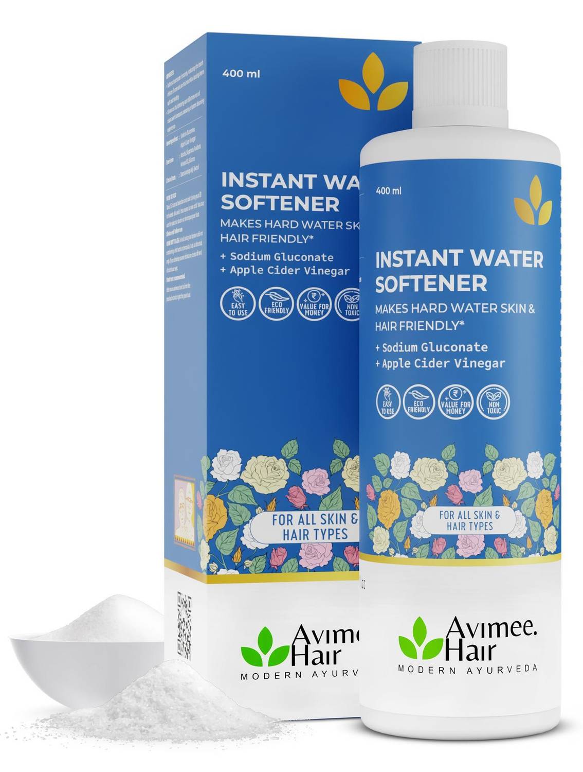 Avimee Herbal Instant Water Softener for Hairfall Control - Image 1