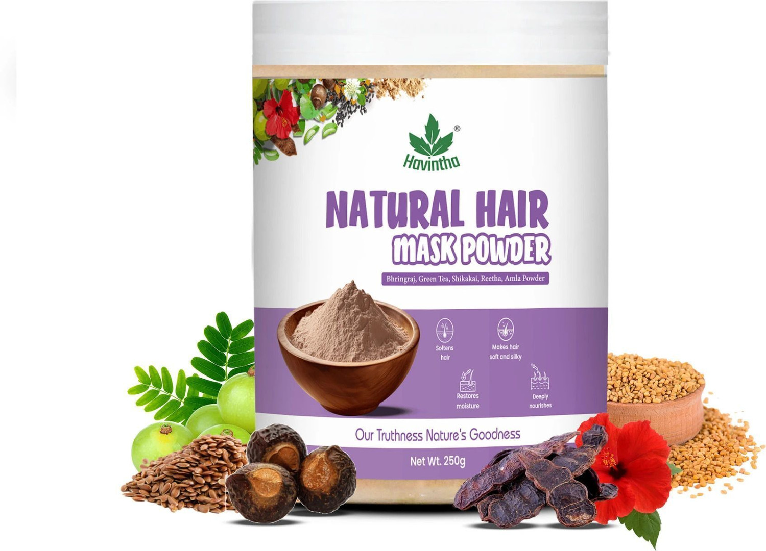 Image of Havintha Hair Mask for hair fall growth