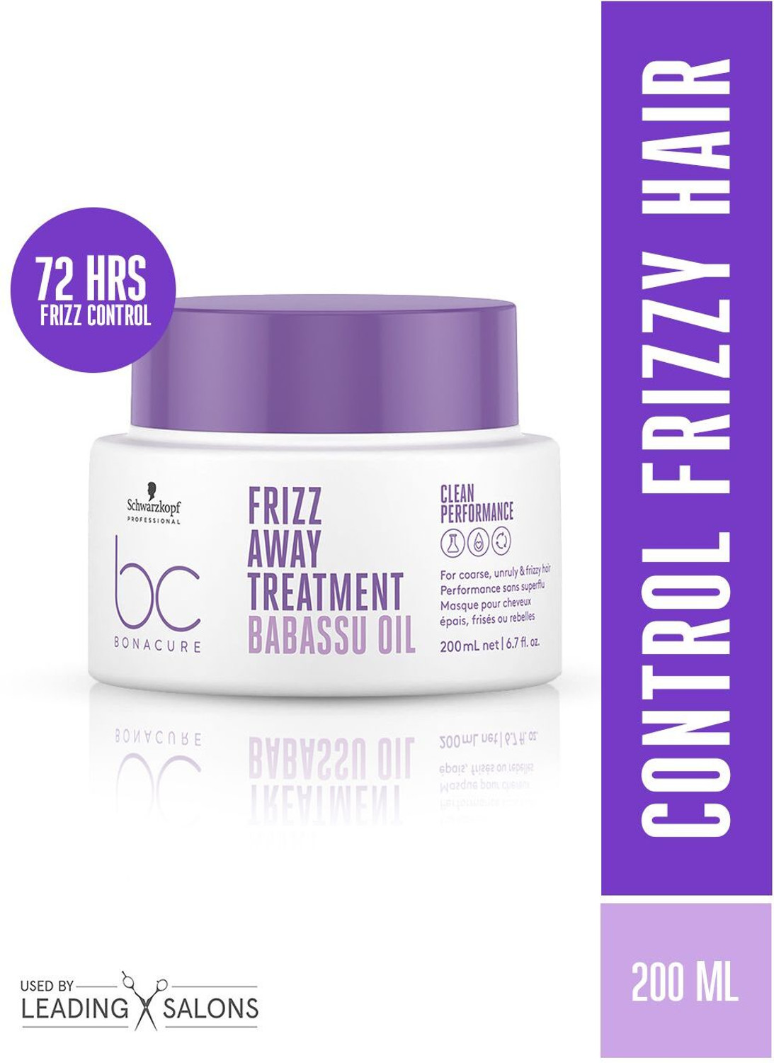 Image of Schwarzkopf Bonacure Frizz Away Treatment(200ml)