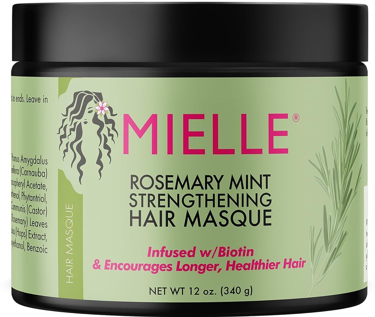 Image of Mielle Rosemary Mint Strengthening Hair Masque
