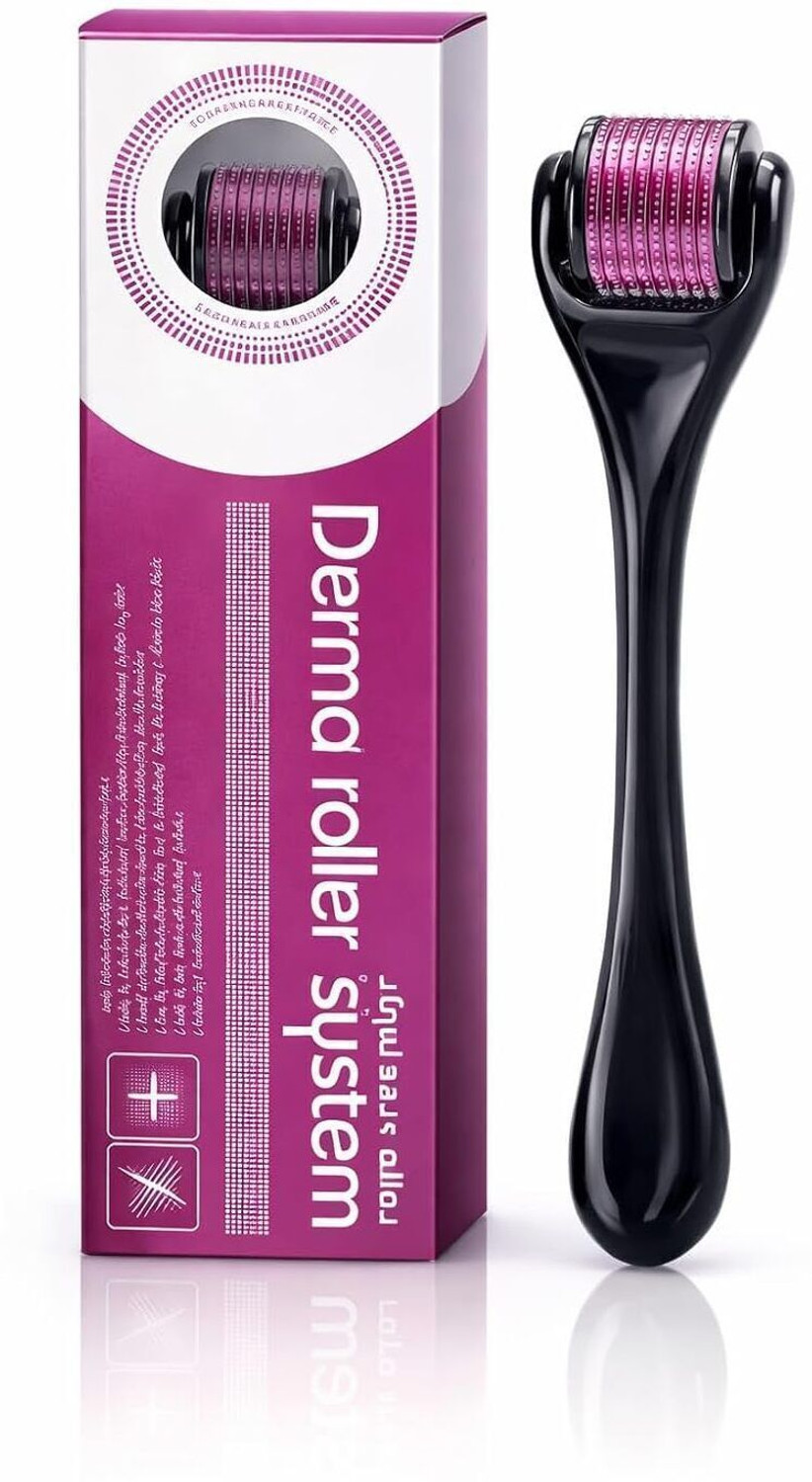 Image of RUGY Derma Roller 540 Titanium Micro Needle Face Treatment