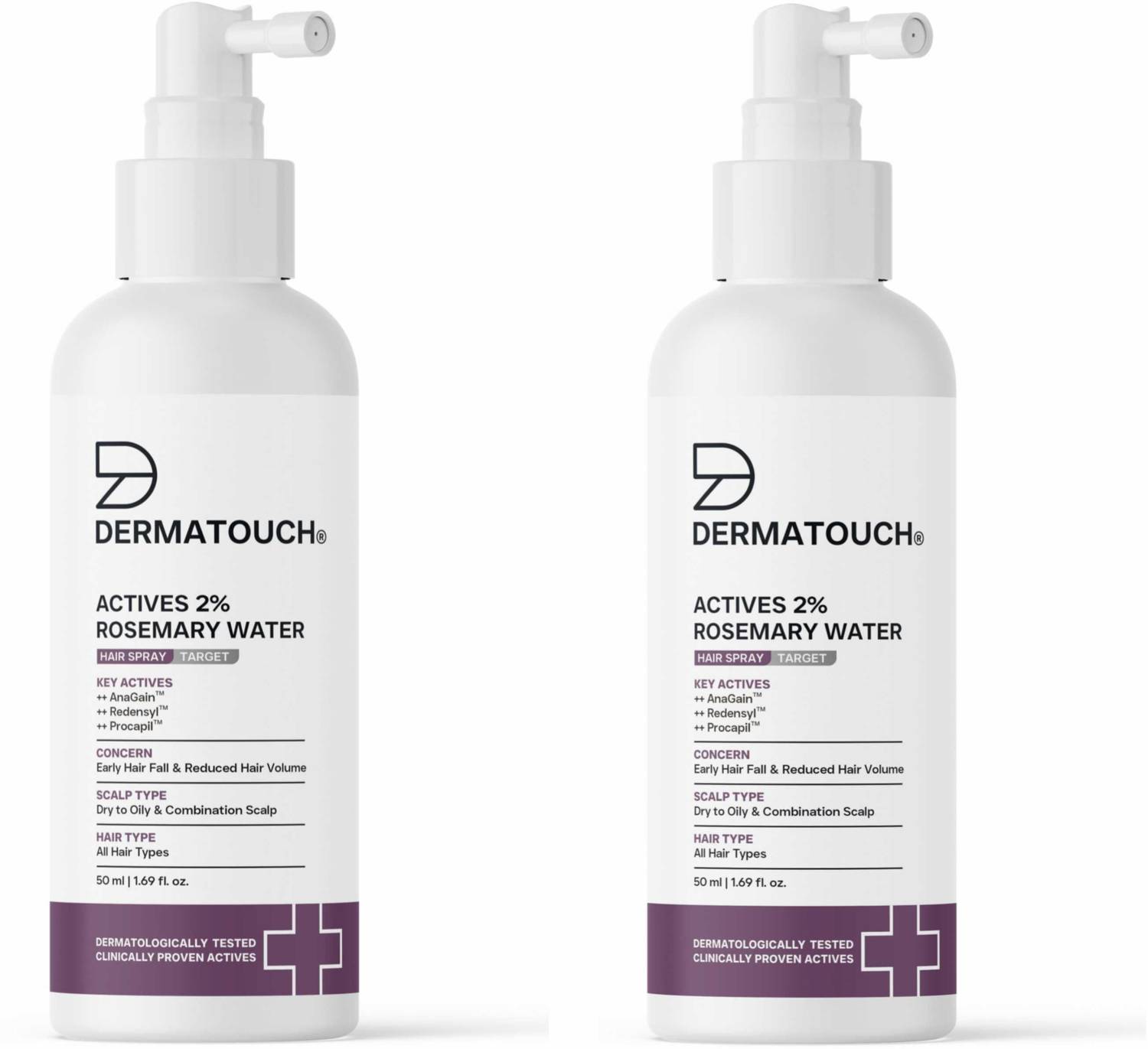 Dermatouch Rosemary Water Spray For Hair Growth - Image 1