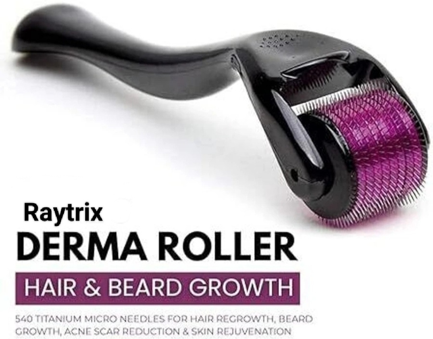 Image of Raytrix 0.5mm for hair & beard growth| 0.5 mm Titanium 540 micro needles